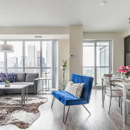 Stunning Views Of Downtown - Luxury High Rise With King Bed! Villa
